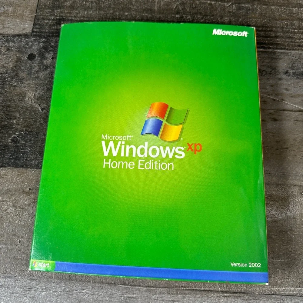 Microsoft Windows XP Home Edition CD Software Version 2002